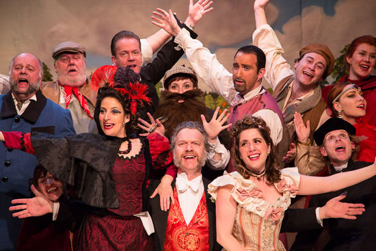 The cast