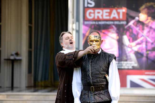Evening at the British Embassy in Paris