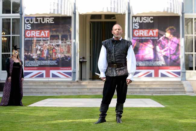 Evening at the British Embassy in Paris