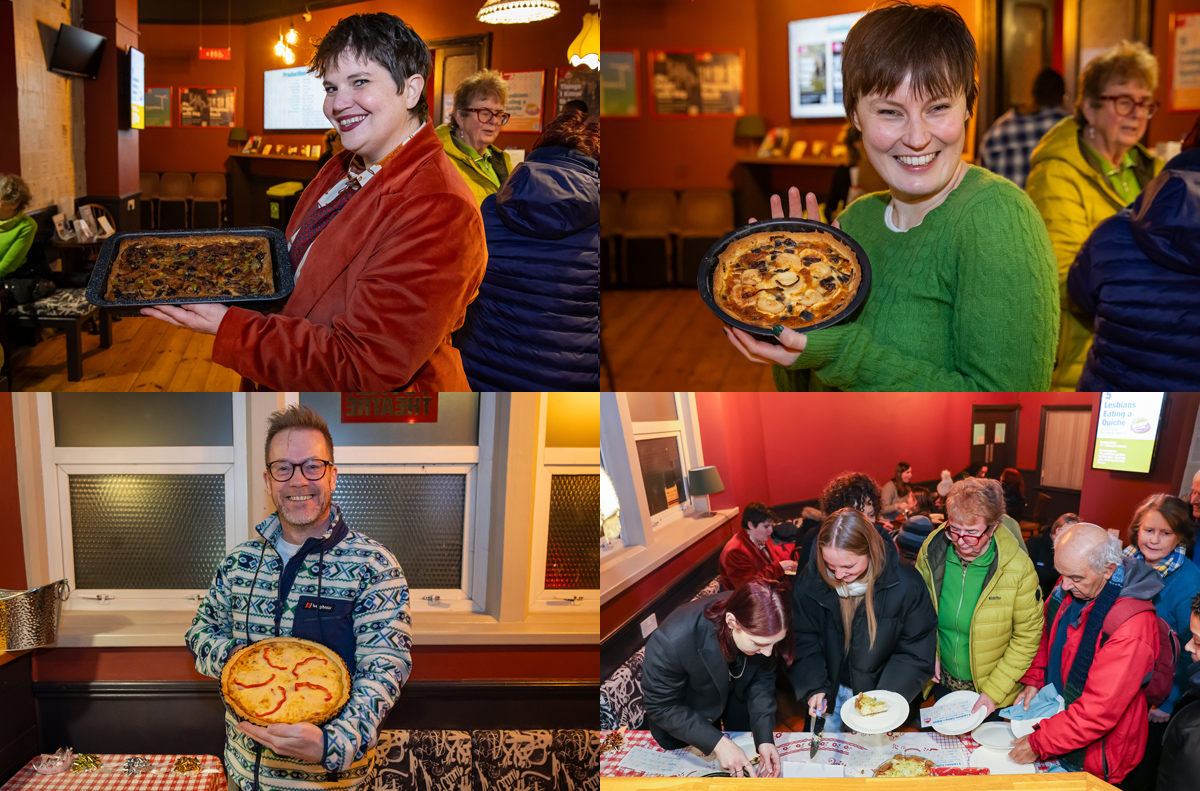 (Probably) London's first quiche-making competition