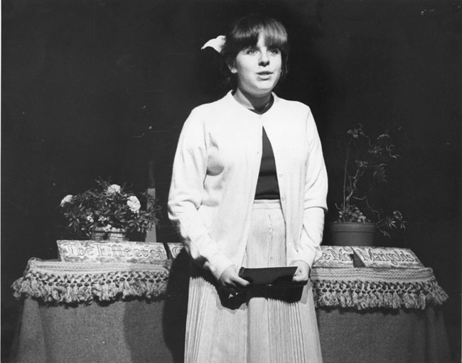 The Effect of Gamma Rays on Man-in-the-Moon Marigolds